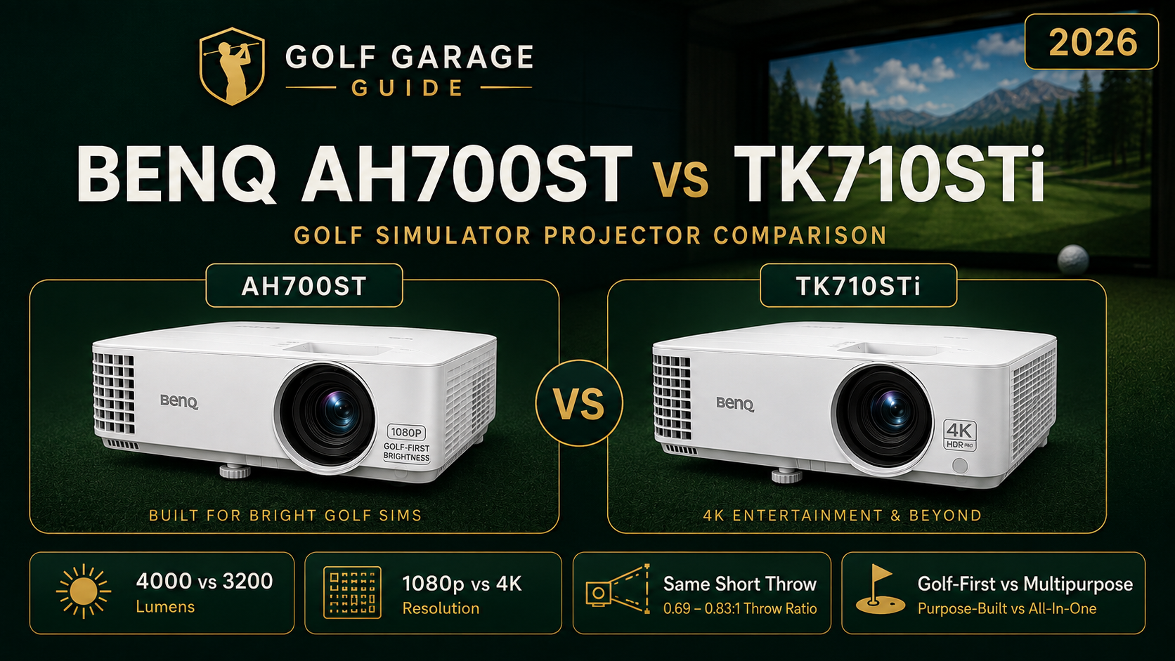 BenQ AH700ST vs TK710STi
