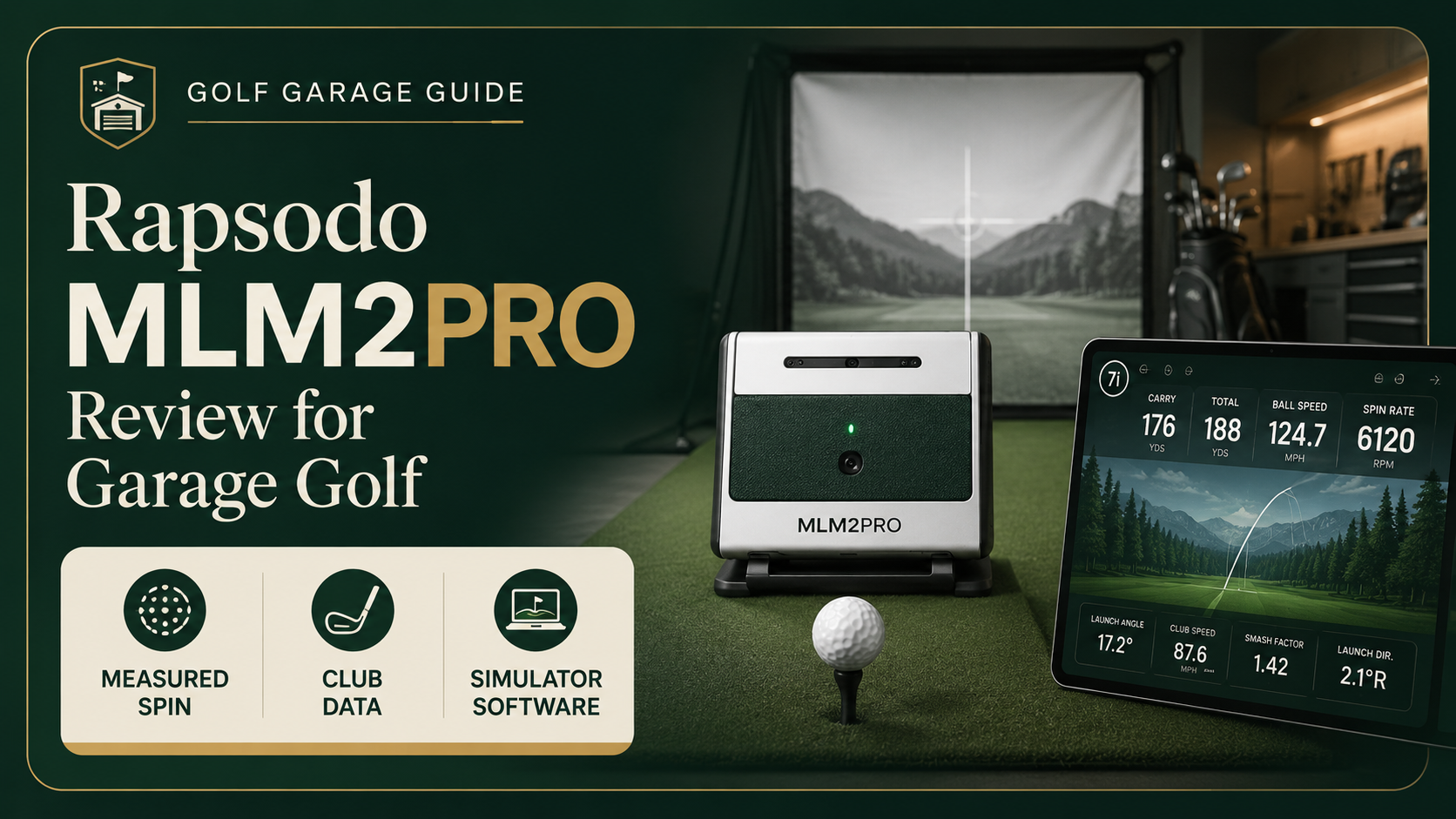 Rapsodo MLM2PRO Review for Garage Golf