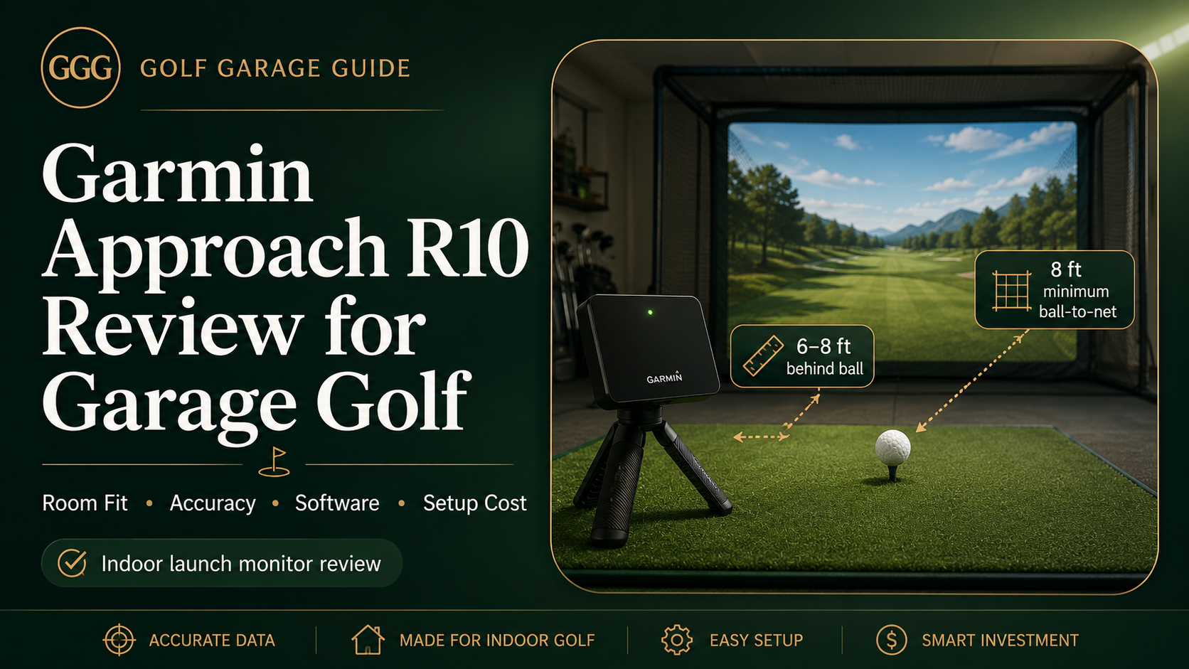 Garmin Approach R10 Review for Garage Golf